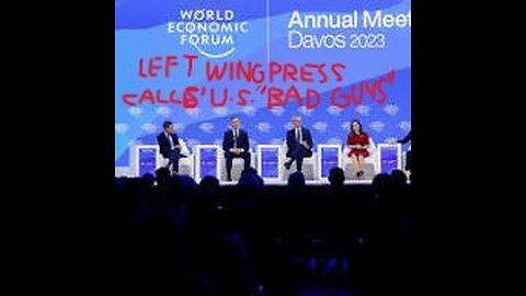 WEF is Underway: MS NOW Calls America "the Bad Guys"!