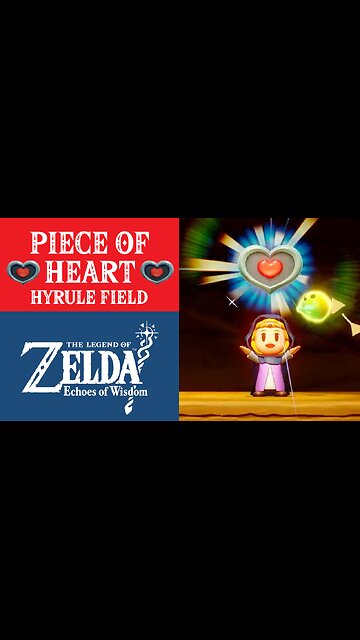 The Legend of Zelda: Echoes of Wisdom | Piece of Heart in Hyrule Field