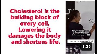 Cholesterol is the building block of every cell. Lowering it damages the body and shortens life.