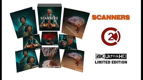 Scanners [Second Sight Limited Edition 4K UHD & Blu-ray]