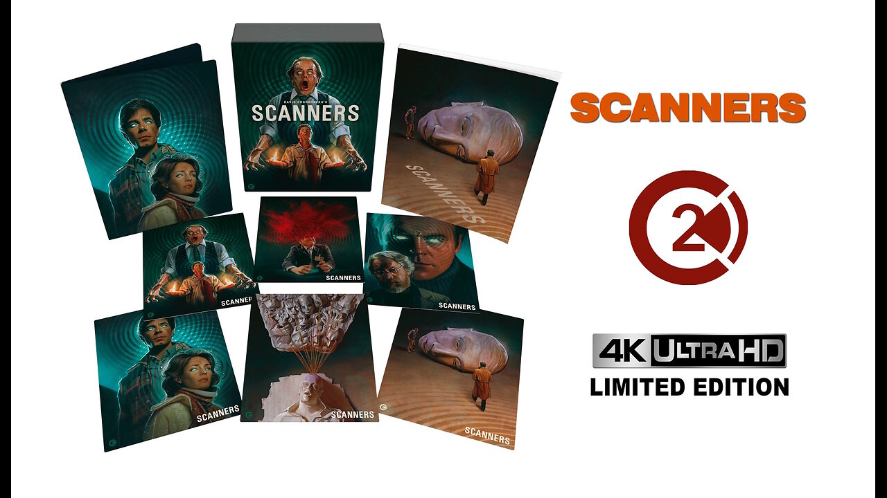 Scanners [Second Sight Limited Edition 4K UHD & Blu-ray]