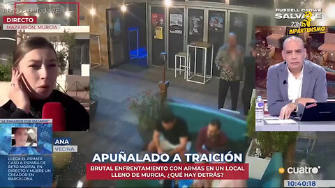 Spain A migrant from the Maghreb randomly stabs a Spanish man in a bar in Murcia
