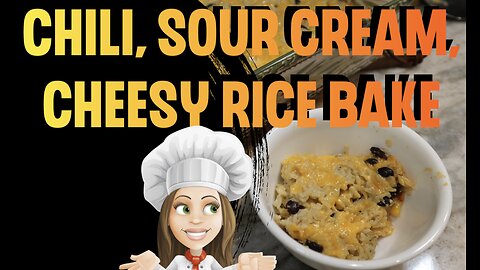 Green Chili, Sour Cream, Cheesy Rice Bake - side dish or meal