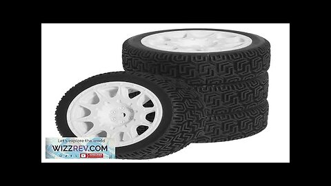 4pcs 68mm Flat Sports Rally Wheel Tires for 1:10 Tamiya XV02 Labyrinth Review