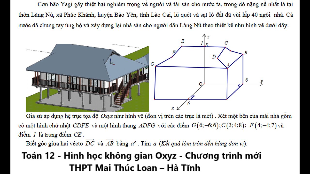 THPT Mai Thúc Loan – Hà Tĩnh: Cơn bão Yagi gây thiệt hại nghiêm trọng về người và tài sản cho nước