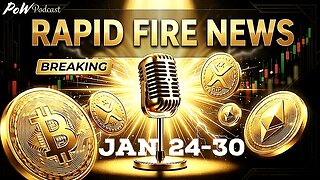 Crypto News Weekly Recap & Rapid Fire Updates (January 24 - 30, 2025)
