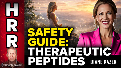 The SAFETY Guide to Therapeutic Peptides with Diane Kazer and Mike Adams