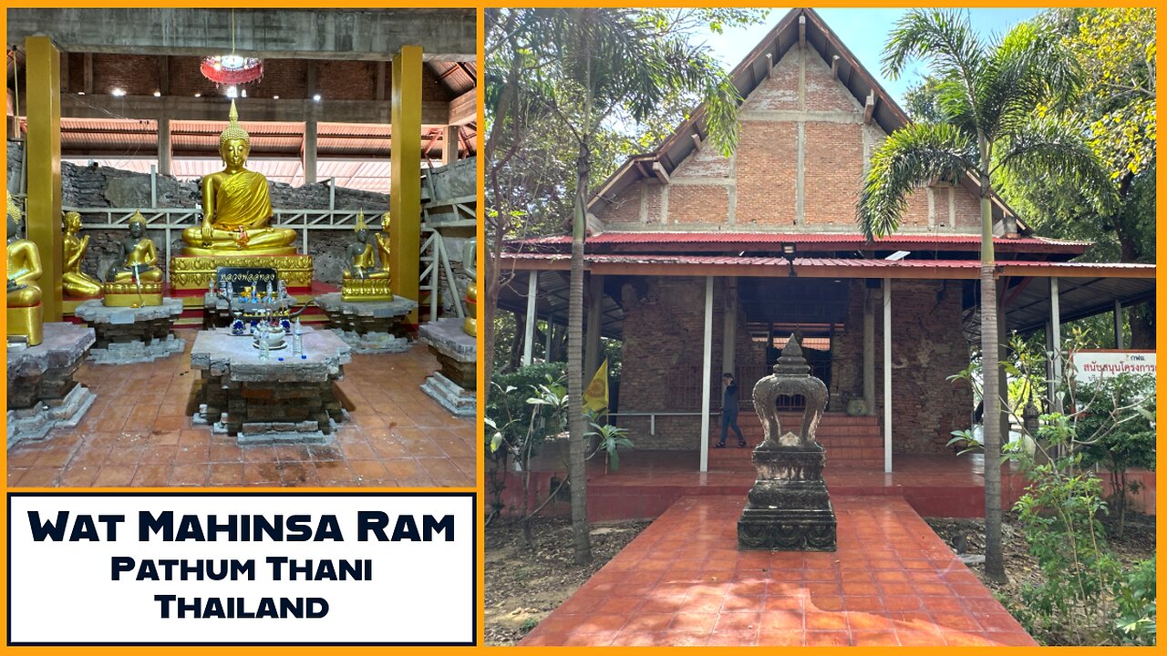 From “Wat Rang” (Ruined Temple) to Wat Mahinsaram – The Rebirth of a Mon Temple Thailand 2025