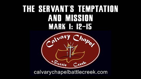 December 7, 2025 - The Servant's Temptation And Mission