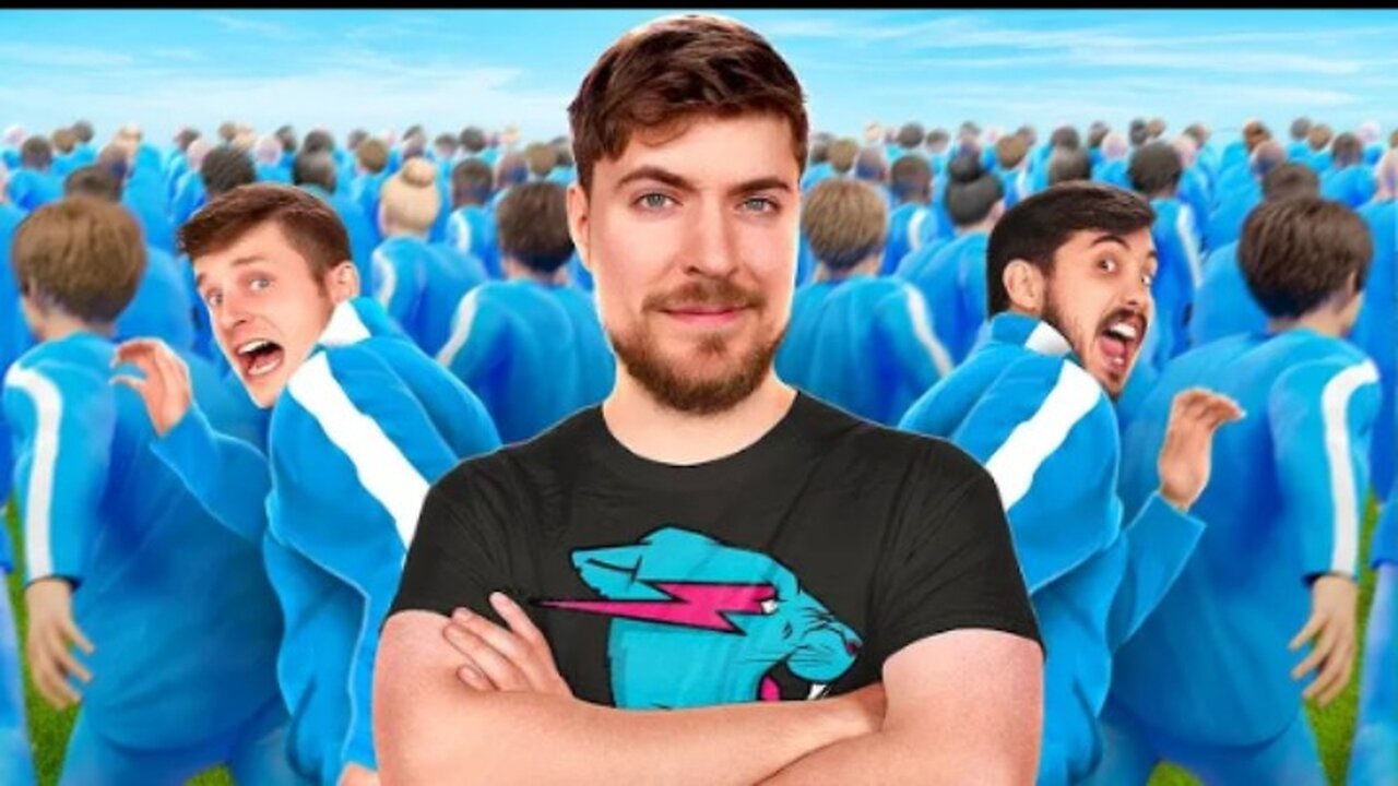 Extreme hide and seek with 100 people