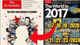 President Donald Trump Gone in Economist Magazine Cover 2025 Speculation