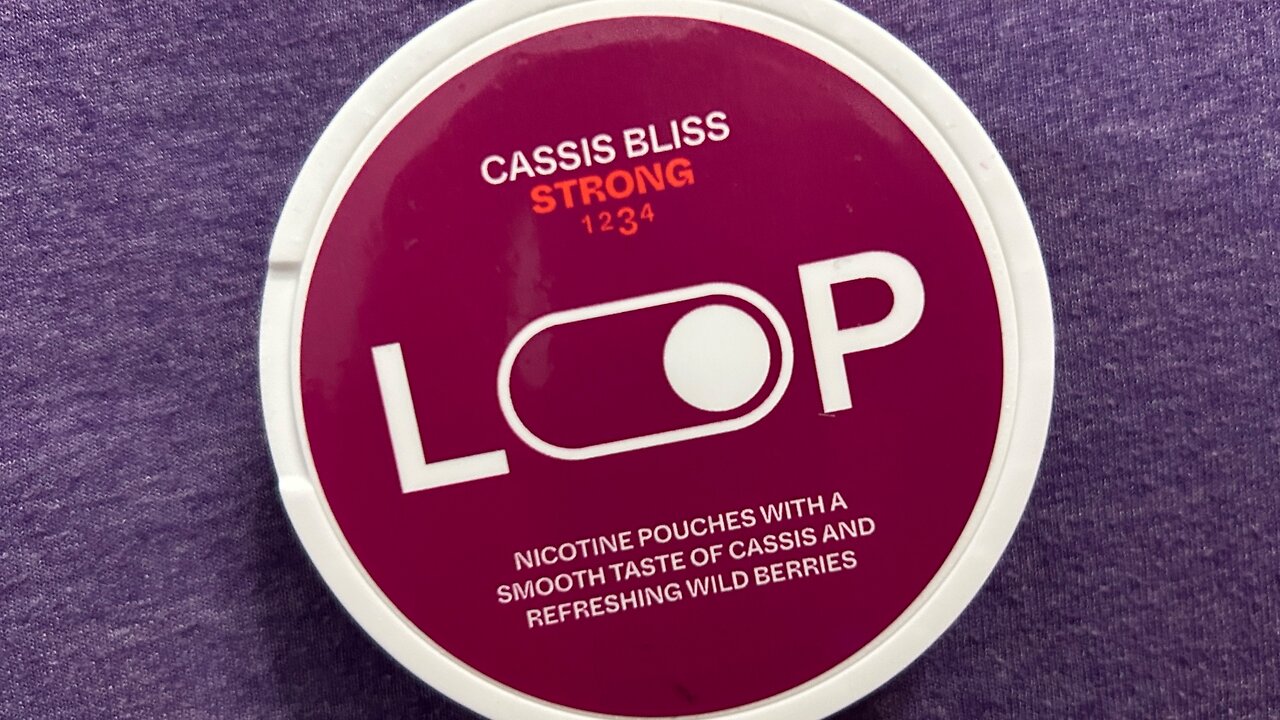 Loop Cassis Bliss Nicotine Pouches Review