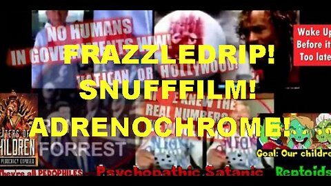Disclosure - Pedopillia - PizzaGate - Frazzledrip - (psychopath compilation) 'They are NOT human!'