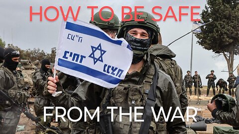 how to be safe in world war 3 israel palestine gaza iran middle east