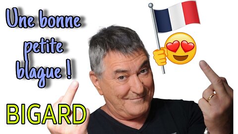 Petite blague rapide de Bigard 😂