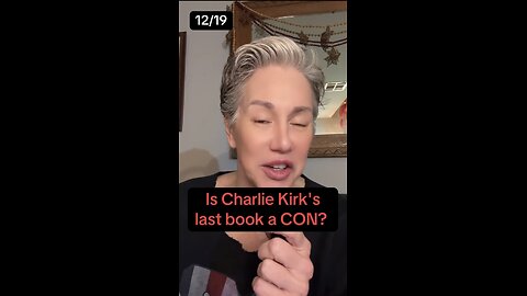 Is Erika Conning us on Charlie's Book