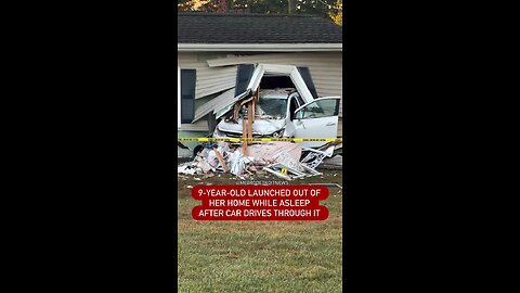 9yo girl seriously hurt as car crashes through home in Macomb County. Driver arrested. #Macomb #japd