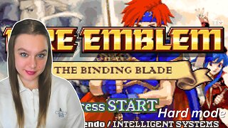 Ch. 8 HARD MODE Fire Emblem 6: Binding Blade | VOICE ACTING