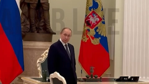 Putin preparándose para recibir a Alexánder Lukashenko