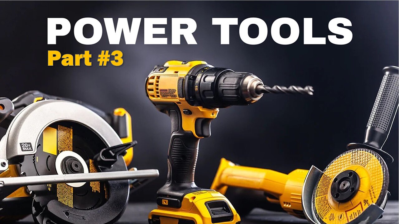 Part #3 - Power Tools | Timothy James Ferrill