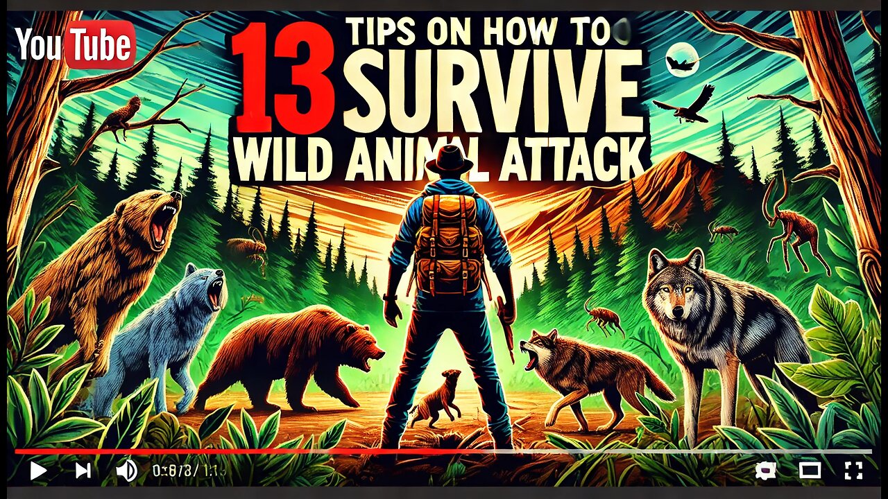 13 TIPS ON HOW TO SURVIVE WILD ANIMAL ATTACK| BY BRIGHT SIDE