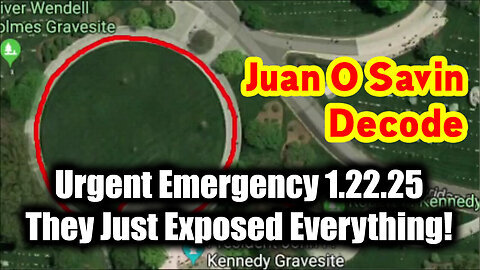 Juan O Savin Urgent Emergency 1.22.25 - They Just Exposed Everything!