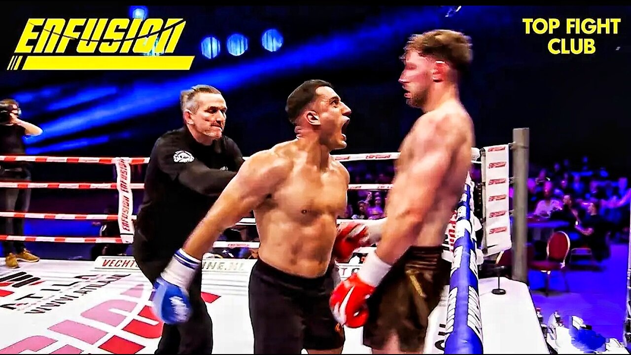 Epic Battle: Tale of Bravery | El Atiaoui vs Den Berg | Kickboxing Fight | Boxing | 8TK