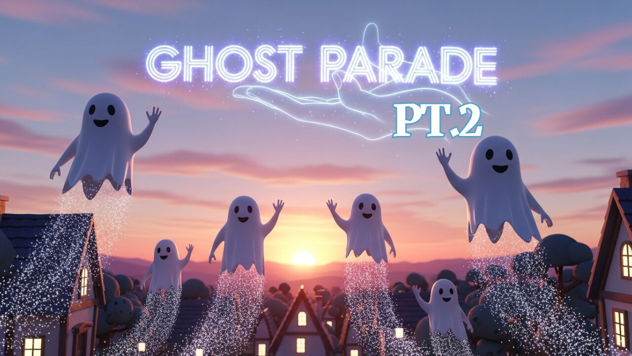Ghost Parade Pt.2 | Friendly Halloween March Song for Kids