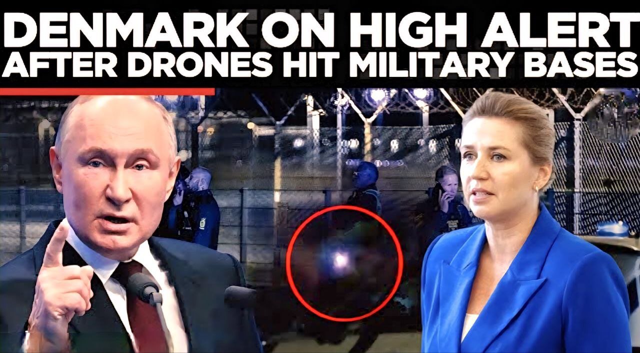 Drones Invade Denmark Military Bases, Lavrov Issues Decisive Warning To NATO
