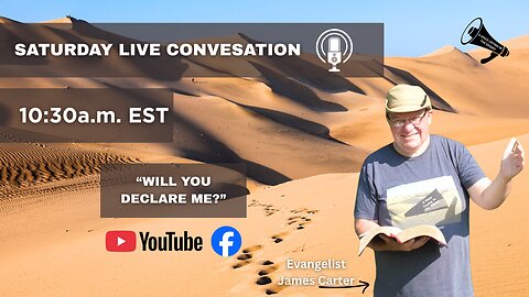 Saturday Live: Will you declare me?