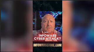 Alex Jones: Was INFOWARS Just Hit With a Cyber Attack - 10/21/25