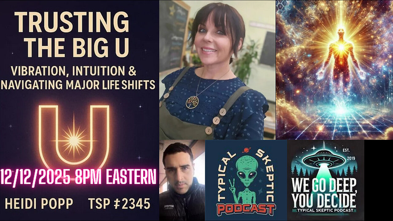 Trusting the Big U – Vibration, Intuition & Navigating Major Life Shifts | Heidi Popp | TSP #2345