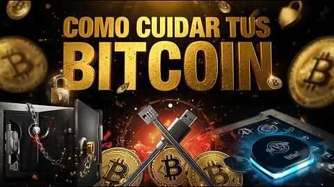 🔐 COMO PROTEGER TUS BITCOIN DE LOS LADRONES Y DE LOS POLÍTICOS⚡️