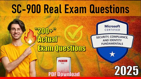 SC-900 |📋Mastering The Microsoft Security, Compliance, and Identity Fundamentals Exam🔥| 2025