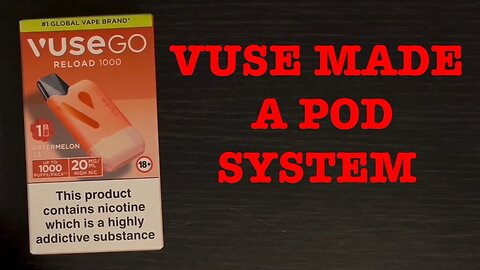 Vuse Go Reload 1000 Unboxing and initial review!