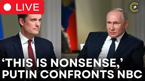 Putin Interview LIVE | Putin Confronts NBC on Fake News and US Misinformation About Russia