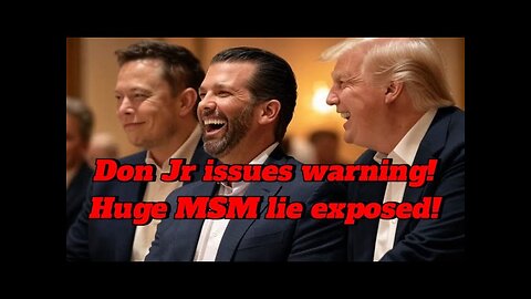 You Won't BELIEVE What JUST Happened To Don Trump Jr.!! - 2/17/2025