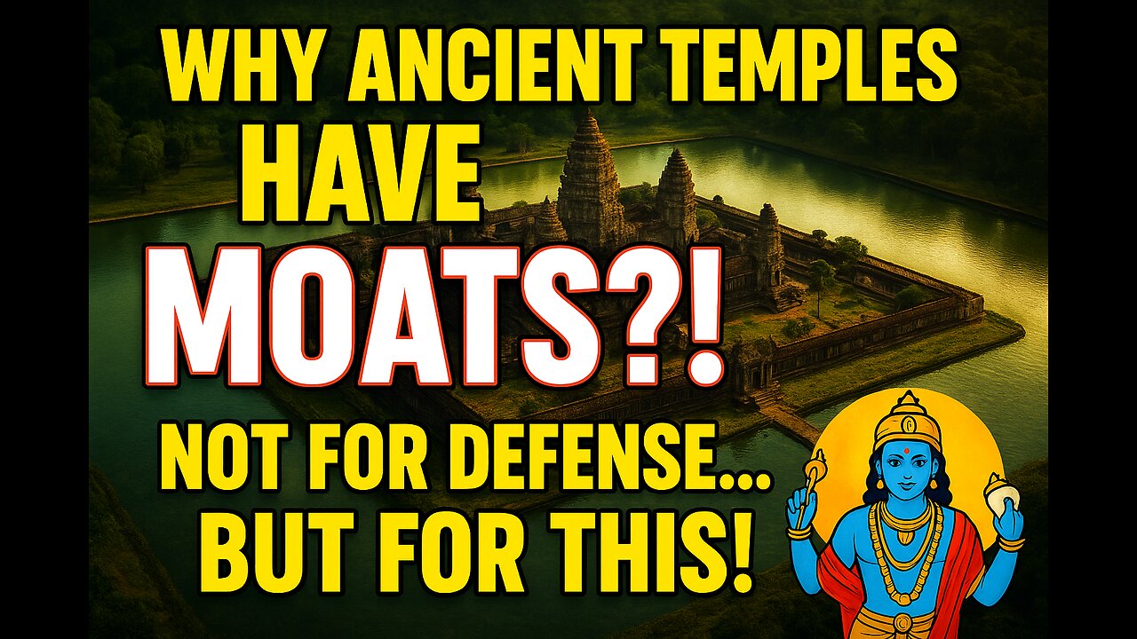 Why Do Ancient Temples Have Moats?