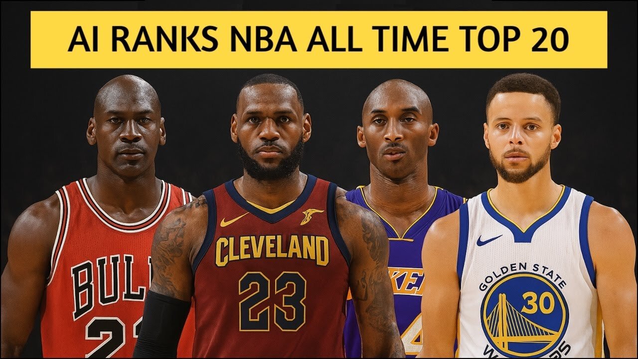 I asked Chat GPT to rank the best 20 NBA players of All Time