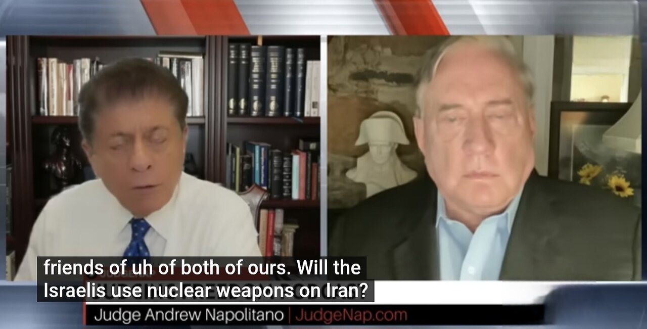 COL. Douglas Macgregor : Will the Israelis use nuclear weapons on Iran ? 'I can't rule it out'....