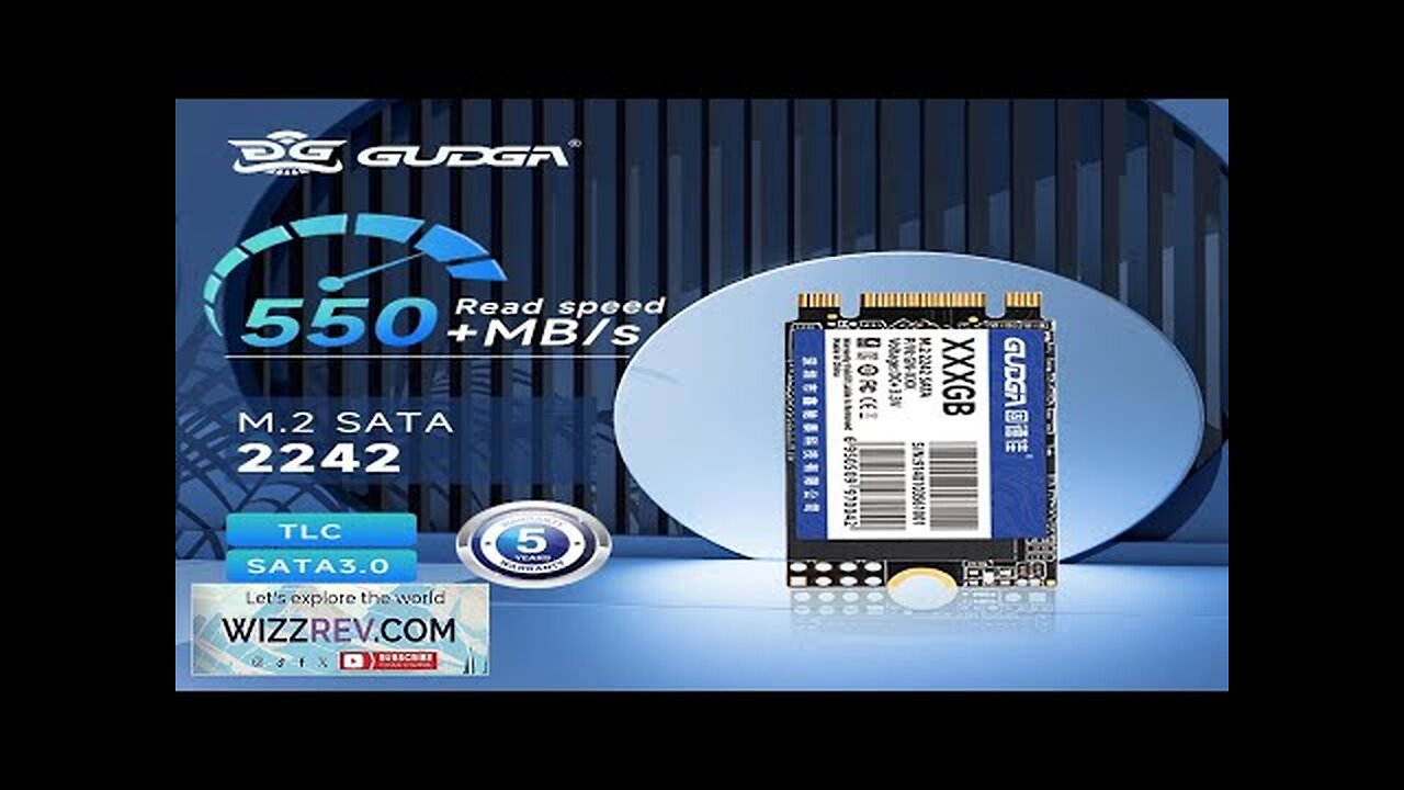 GUDGA NGFF SSD 2242 SATA 128GB 256GB 512GB 1TB M.2 SSD Internal Review