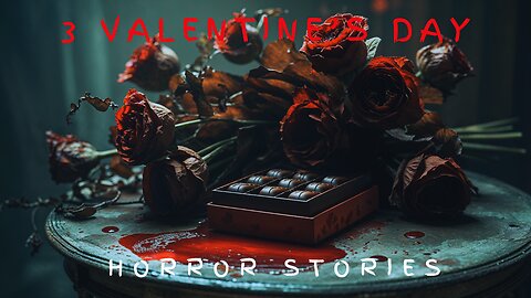 3 Scary Valentine's Day Horror Stories with Rain Sounds