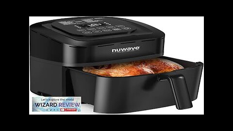 Nuwave Brio 10-in-1 Air Fryer 7.25Qt with Patented Linear T Thermal Technology Review