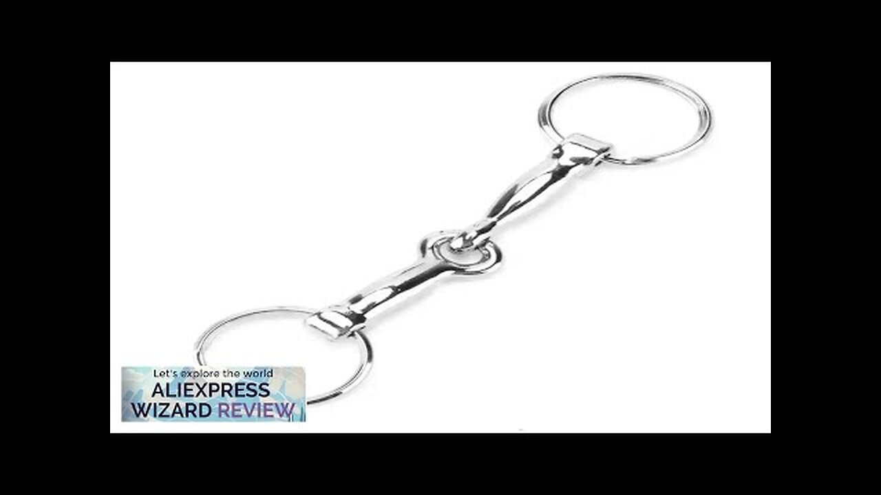 Snaffle Bits Keychain for Horse Zinc Alloy Pelham Key Chain Snap Lock Review