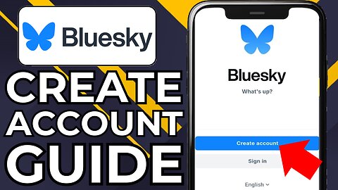 HOW TO CREATE BLUESKY SOCIAL ACCOUNT