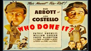 Who Done It? (Movie Trailer) 1942