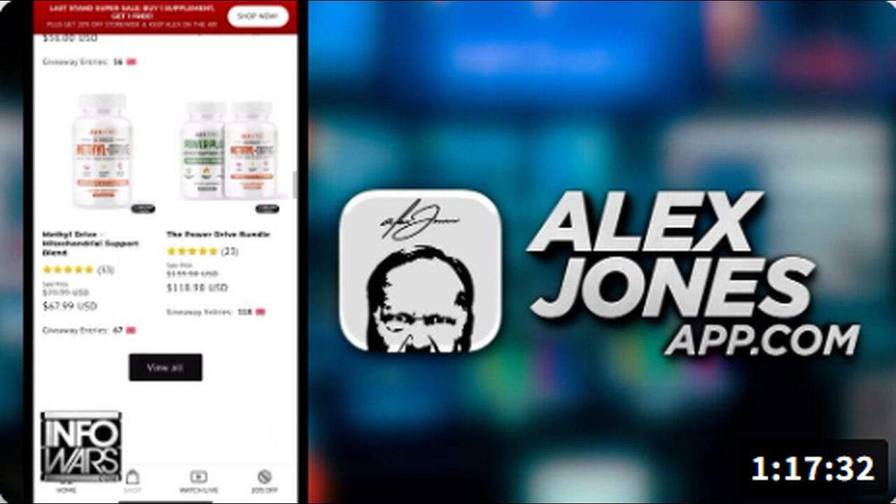 BREAKING UPDATE: New Alex Jones App Surges To #5 In Apple's News Apps In Less Than 24 Hours, Sending Shockwaves Across The Internet!