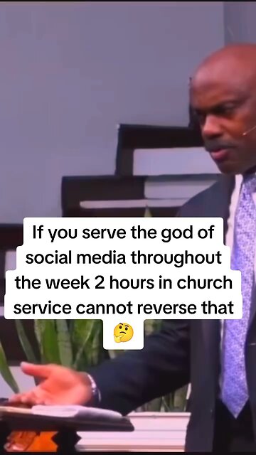 No man can serve two masters!