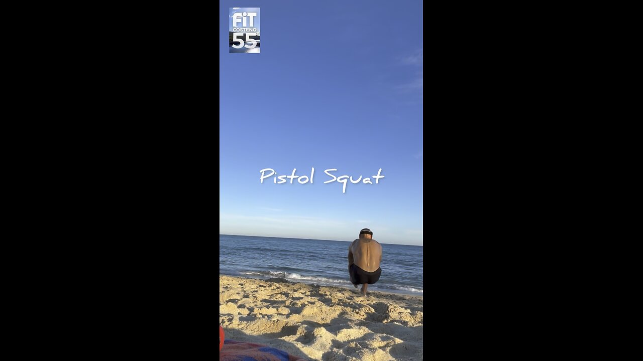 Pistol squat milestone!