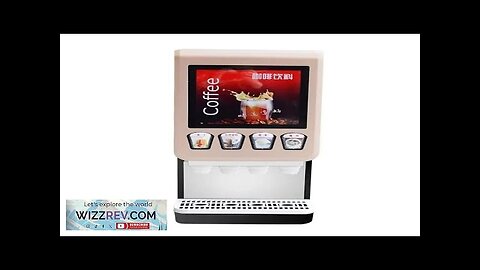 Commercial Coffee Machines Adjustable Concentration Milk Tea Beverage Machine Review